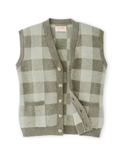 Women's Wool Cardigan Vest