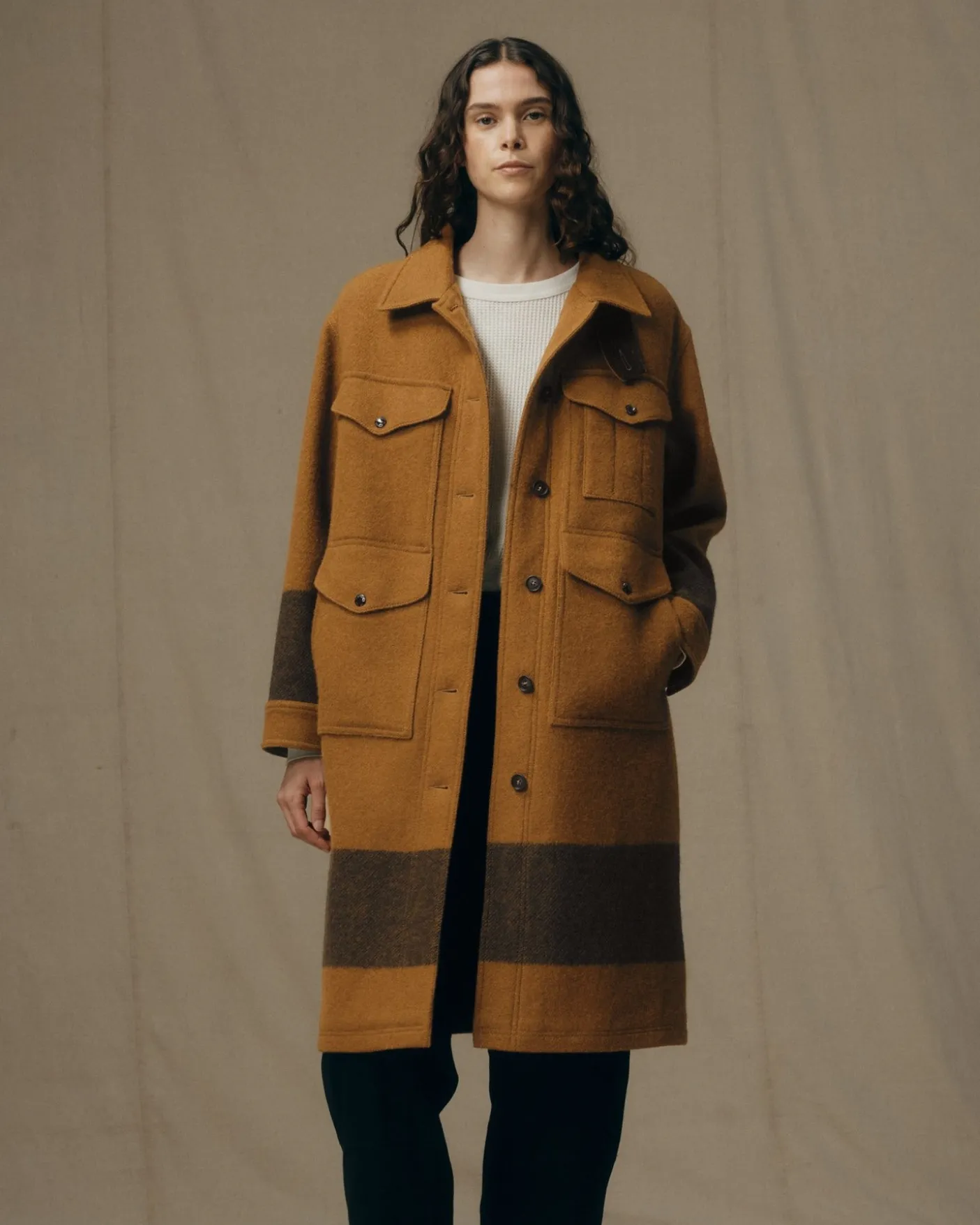 Women's Wool Long Cruiser Coat
