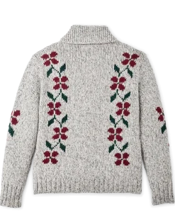 Women's Zippered Wool Sweater