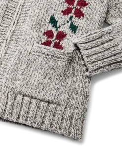 Women's Zippered Wool Sweater