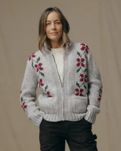 Women's Zippered Wool Sweater