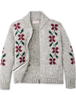 Women's Zippered Wool Sweater